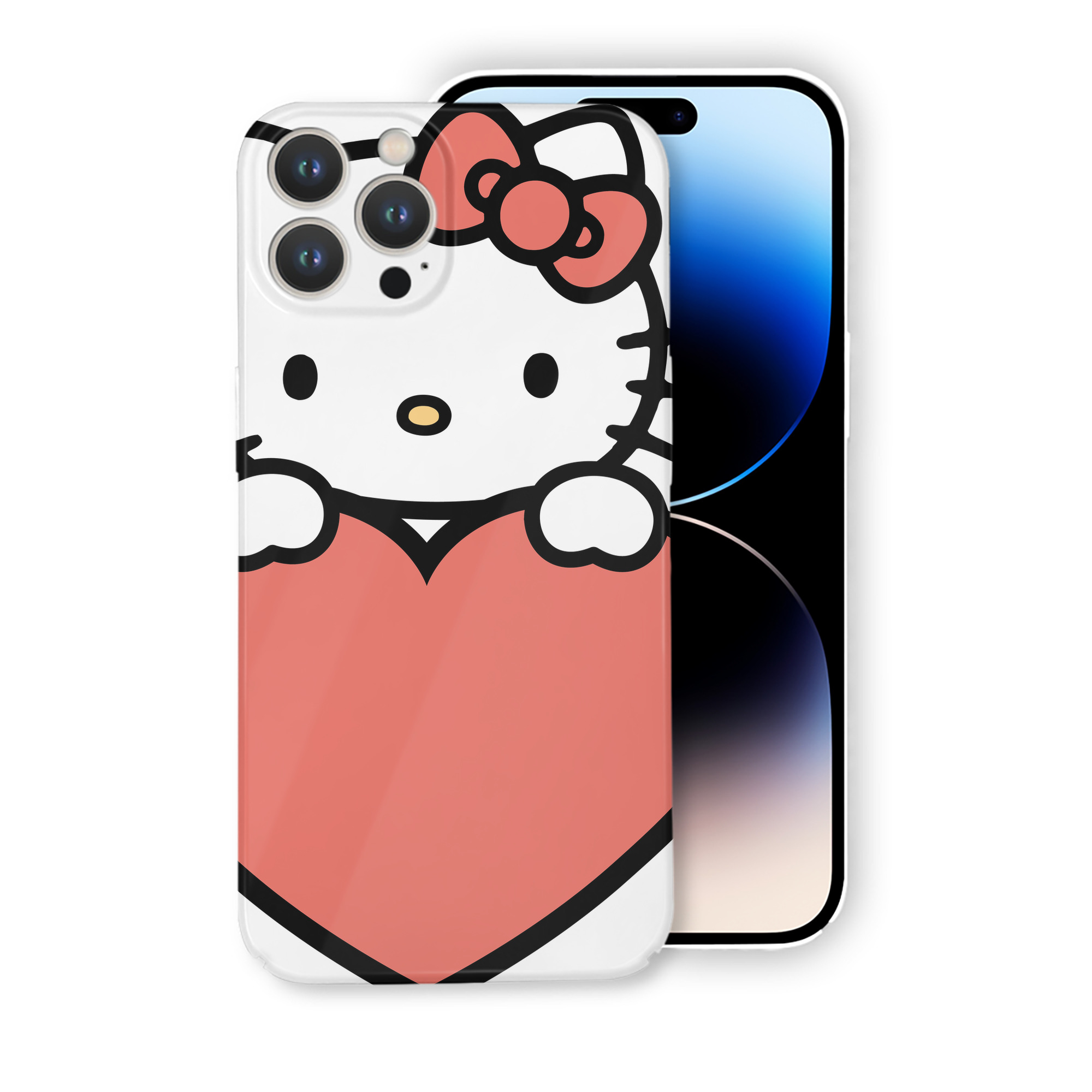 （画像用） Hello Kitty ハローキティ 【iPhone 14シリーズ対応】ハードケース